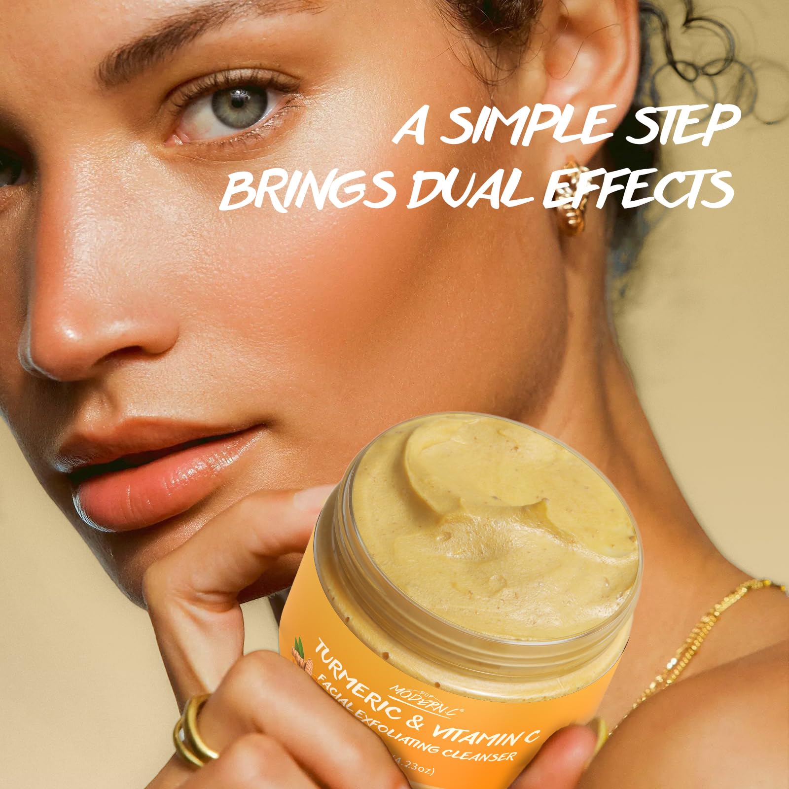 POP MODERN.C daily-use exfoliating wash fits into your skincare routine.