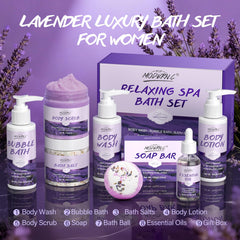POP MODERN.C Lavender body wash bottle ready for daily cleansing