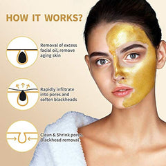 POP MODERN.C peel-off action close-up demonstrates the mask removal process.