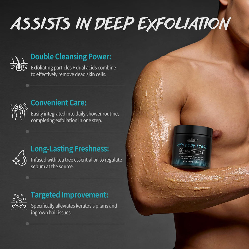 Tea tree oil bottle highlight purifying scent and balance.