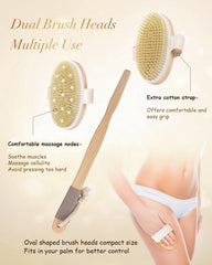 POPCHOSE long handle extends reach for hard-to-clean areas