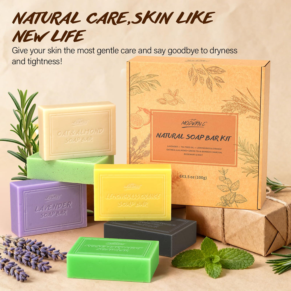 POP MODERN.C lemon soap invigorates cleanse and energizes your routine.