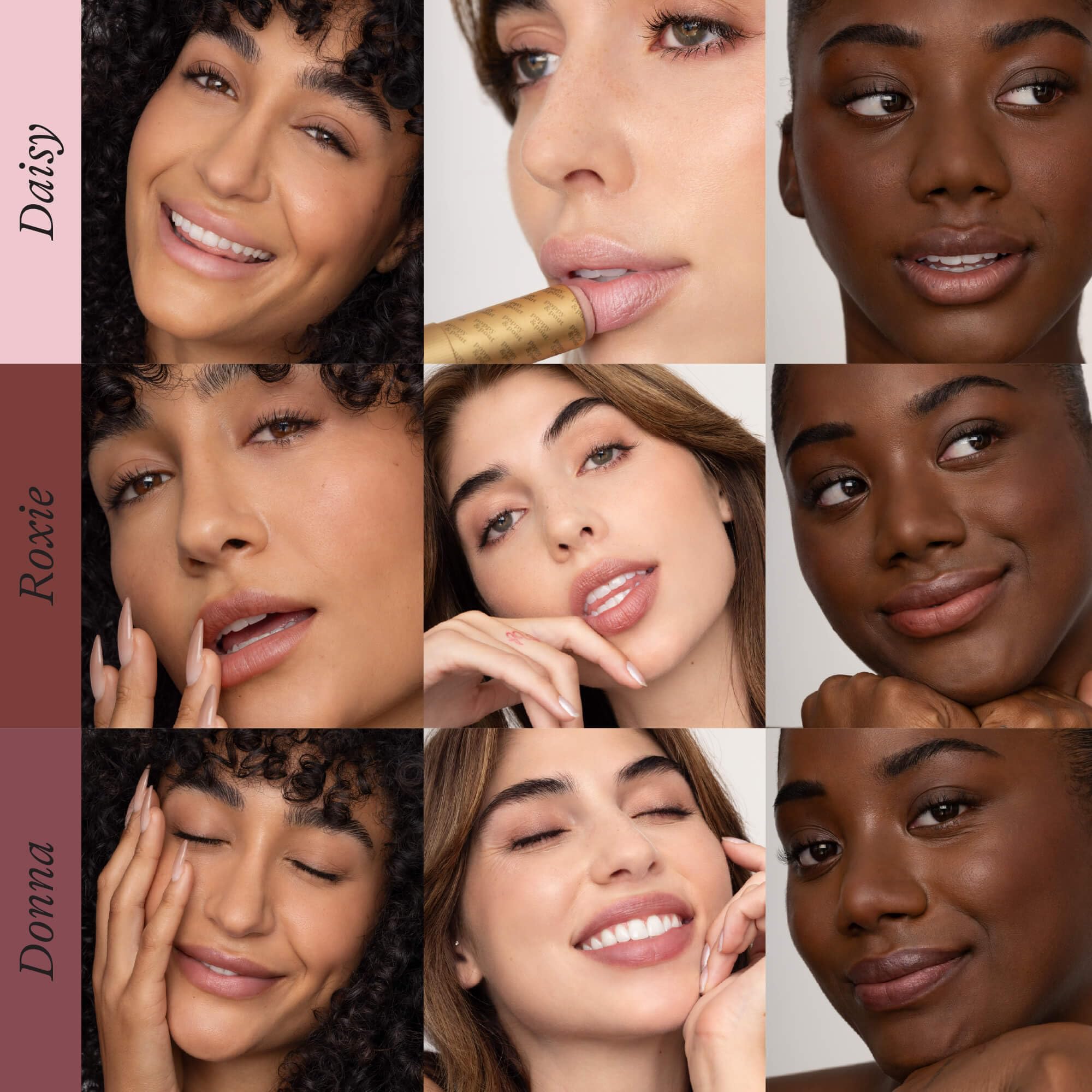 Poppy & Pout all-natural ingredients sourced for tinted lips