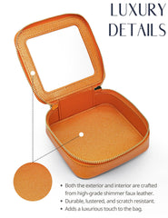 Popvibe Compact travel purse organizer fits daily essentials neatly.