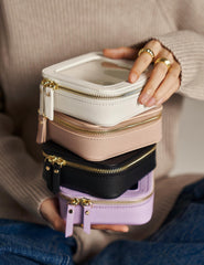 Popvibe on-the-go organization fits in bags for travel.