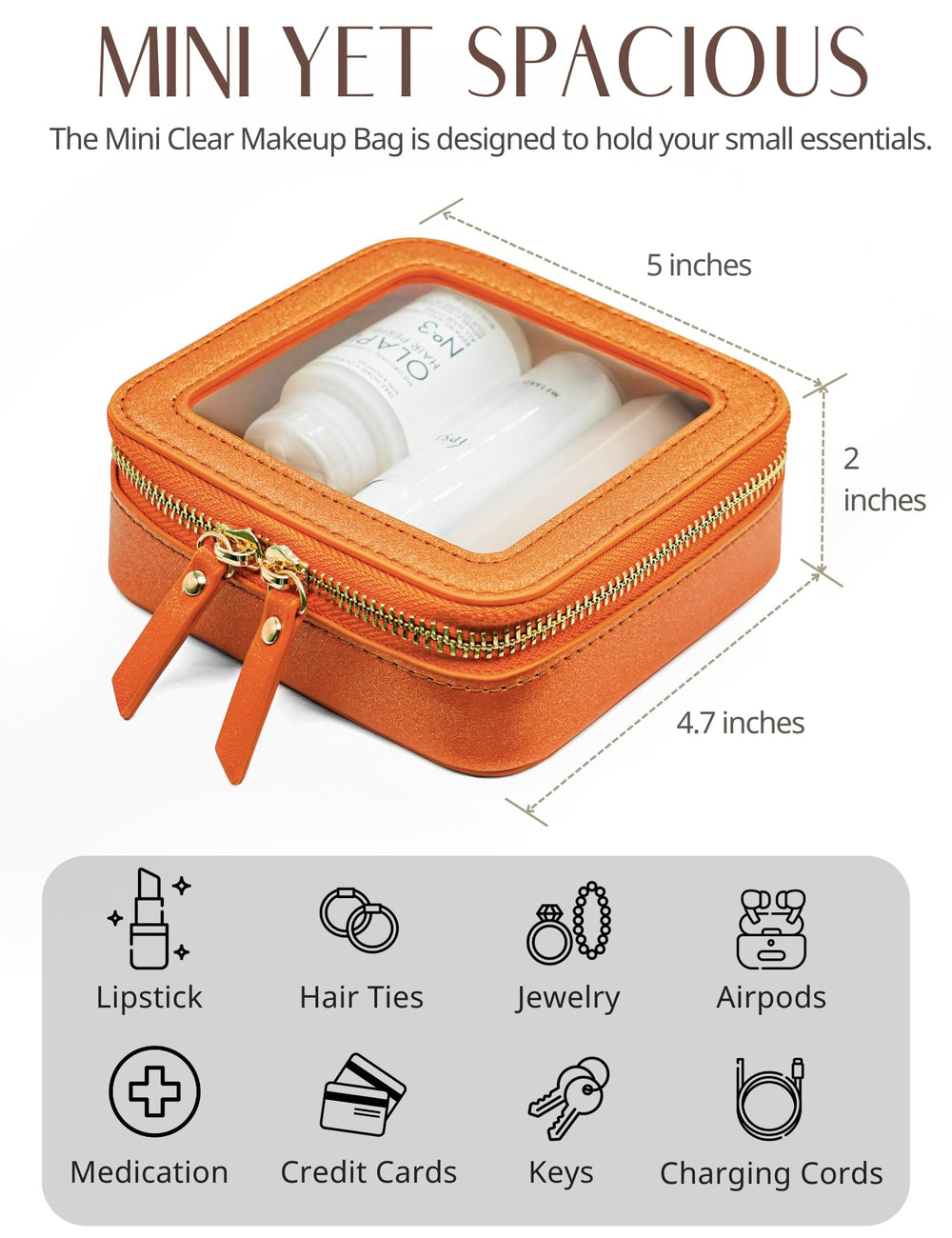 Popvibe On-the-go bag keeps items organized and within reach.