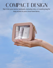 Popvibe water-resistant material protects contents during everyday use.