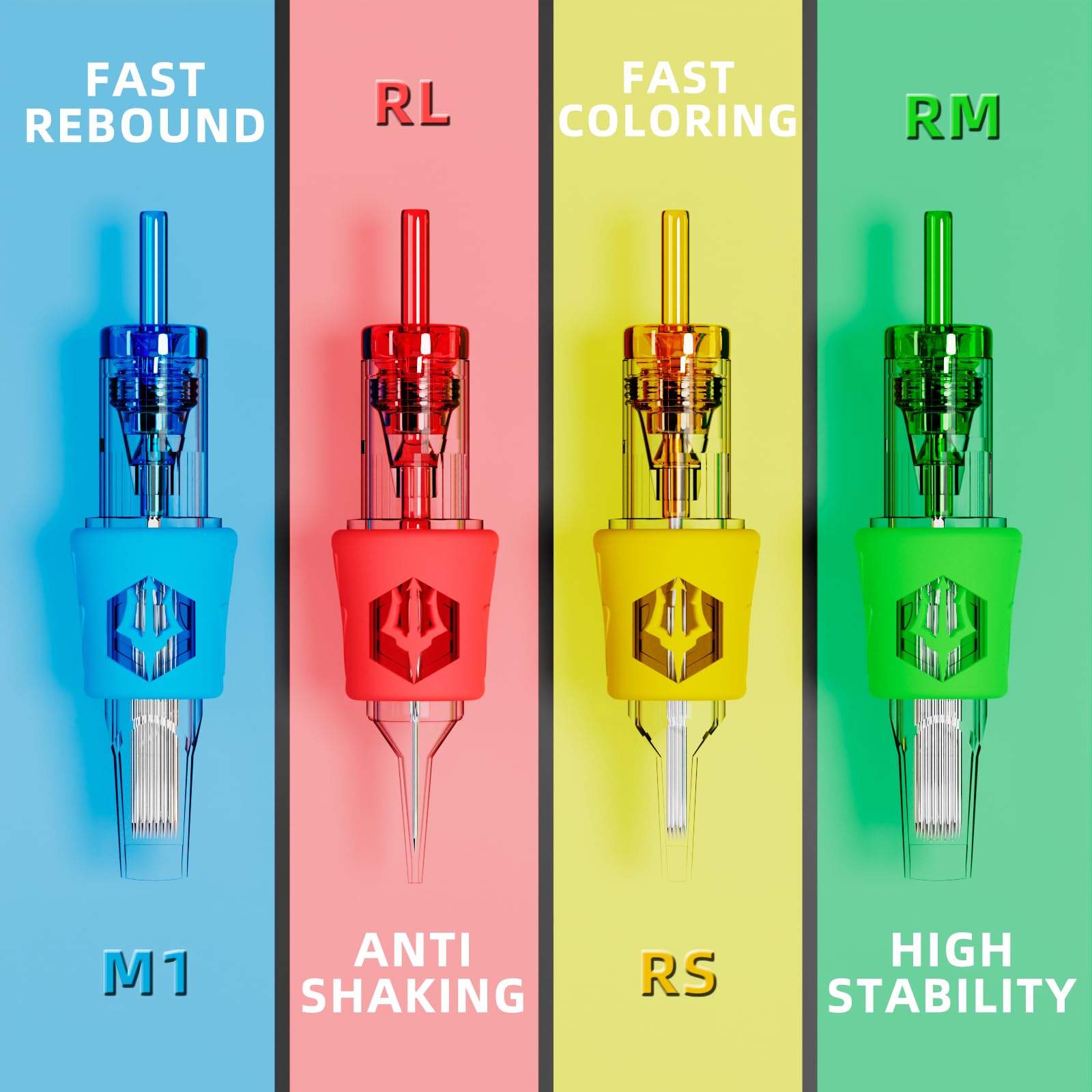 Poseidon 1213RL silicone-coated shell for smoother operation and less ink splatter.
