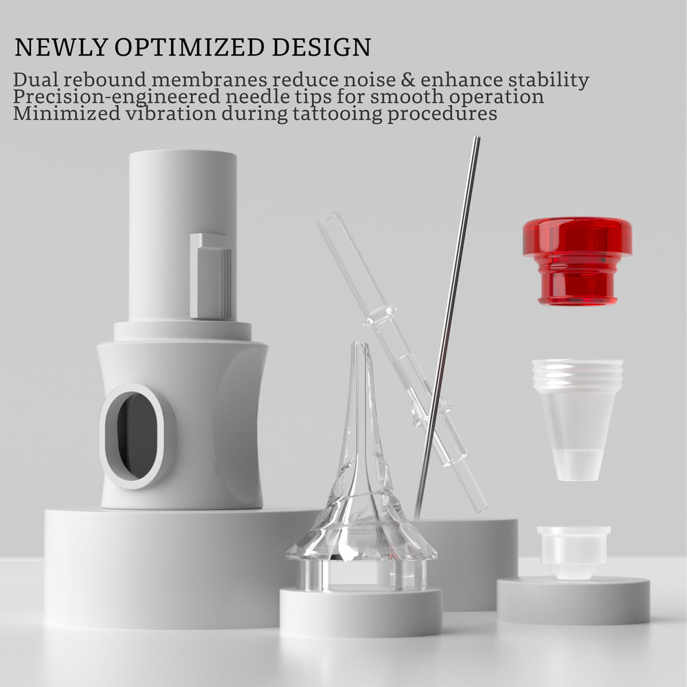 POSEIDON Japanese 316L tips brazed to cartridges ensure consistent sharpness