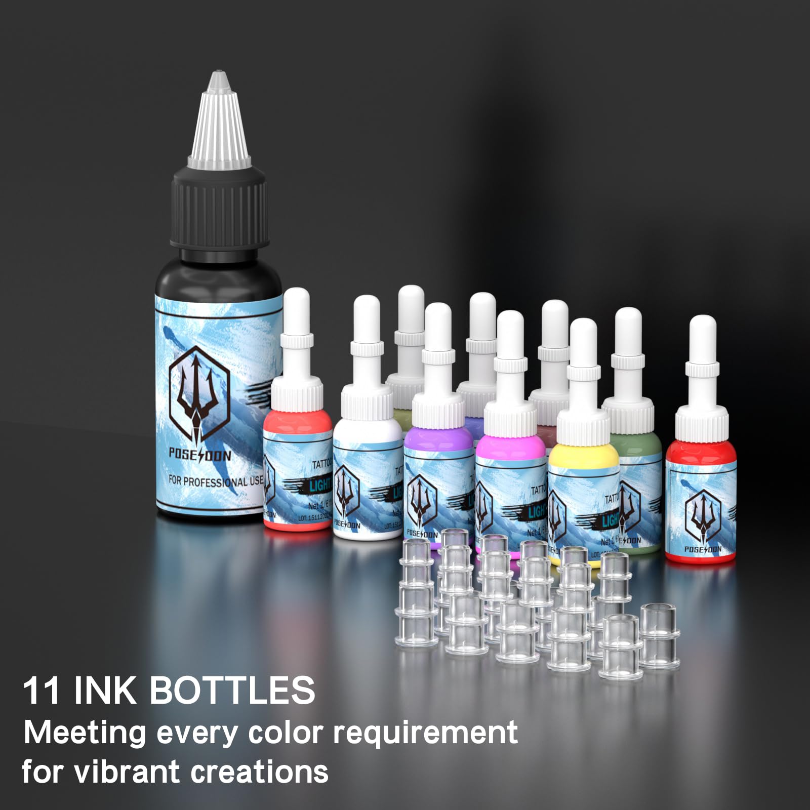 POSEIDON kit includes gloves, grips, marker pen for hygiene