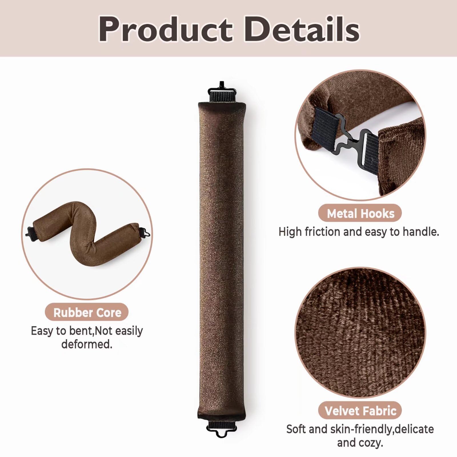Posicurly 3.9-inch curl rods create voluminous, bouncy curls