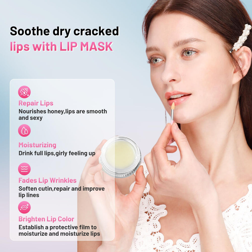 POSWIN Lip Sleeping Mask collagen-boost for smoother lips by morning