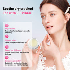 POSWIN Lip Sleeping Mask collagen-boost for smoother lips by morning
