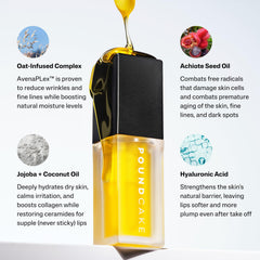 POUND CAKE Cake Theory vitamin E and ceramides nourish moisture barrier