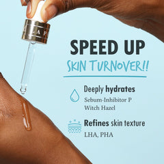 Pour La Peau anti sebum P detail suggests balanced complexion.