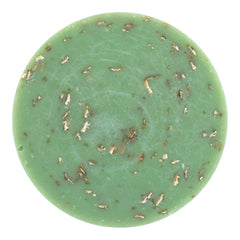 Pousutong Sappo Hill bar soap Aloe Oatmeal, front view; gentle daily cleansing for sensitive skin.