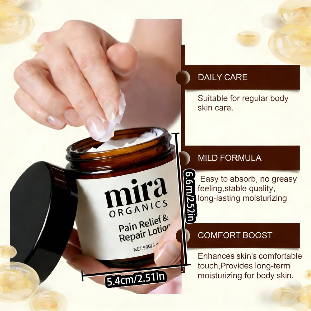POYICGS Alcura Nerve Cream applied to hands for targeted relief