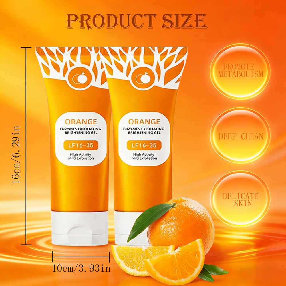 POYICGS exfoliating gel applied to body for smooth skin texture.
