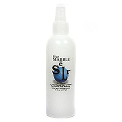 PPI Blue Marble waterproof makeup setting spray bottle for sensitive skin.
