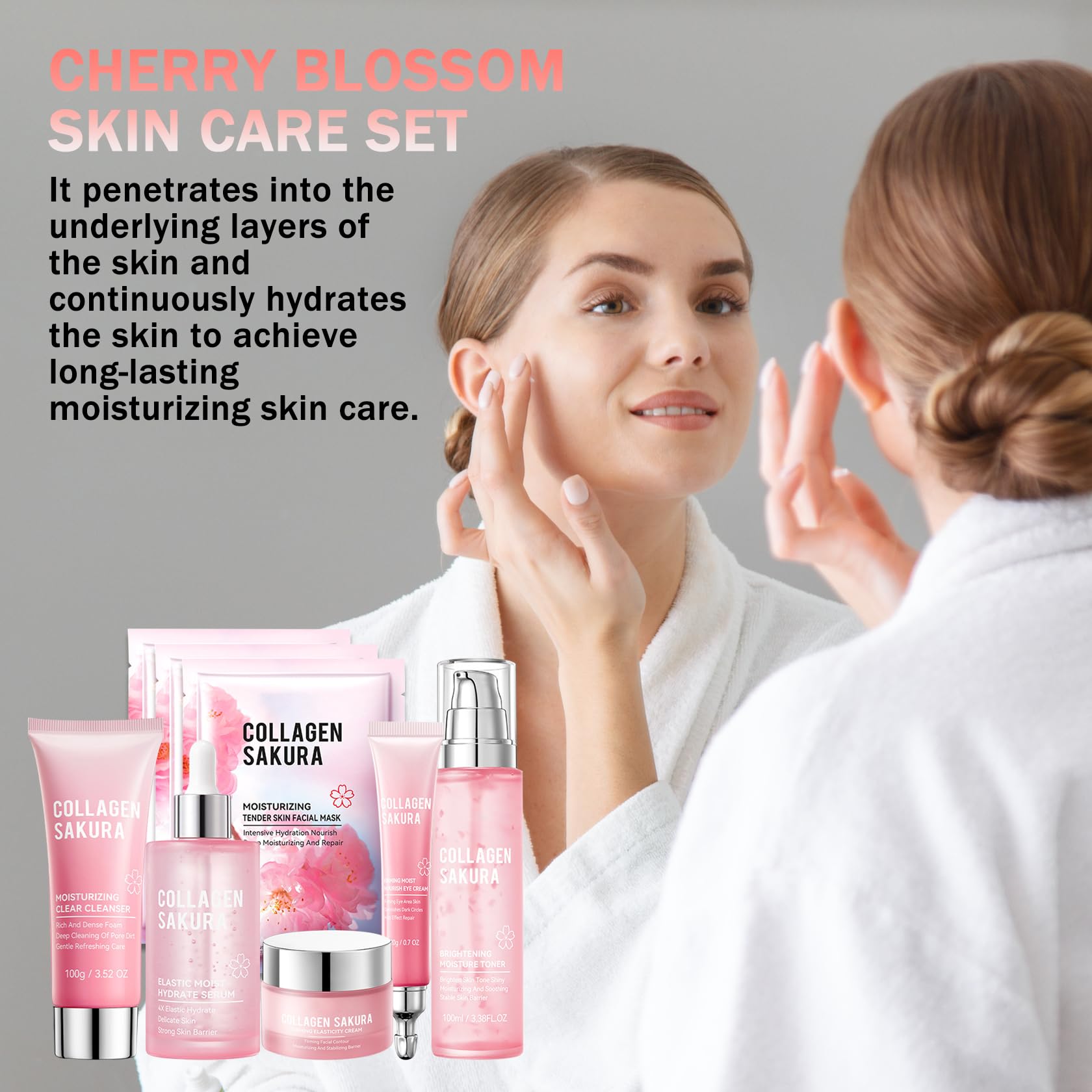 PPPanYiDi Sakura travel kit compactly organizes skincare essentials for on-the-go care