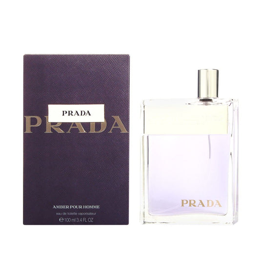 Prada Amber for Men bottle with elegant design for everyday wear