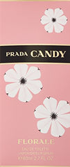 Prada Candy Florale bottle side profile for confident daytime wear.
