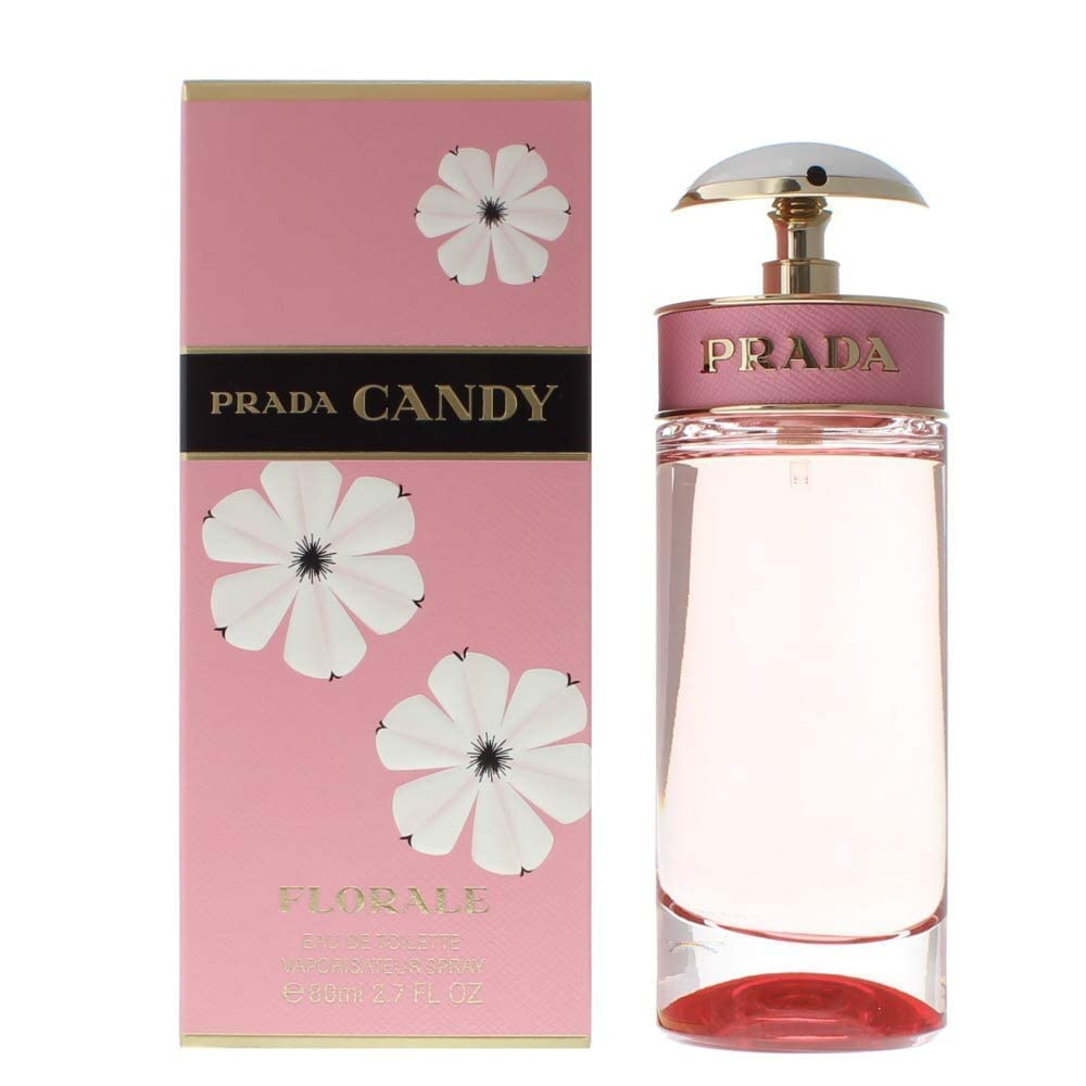 Prada Candy Florale box label detail for brand verification.