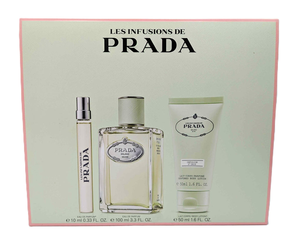 Prada Infusion Iris gift set box highlighting thoughtful gifting potential