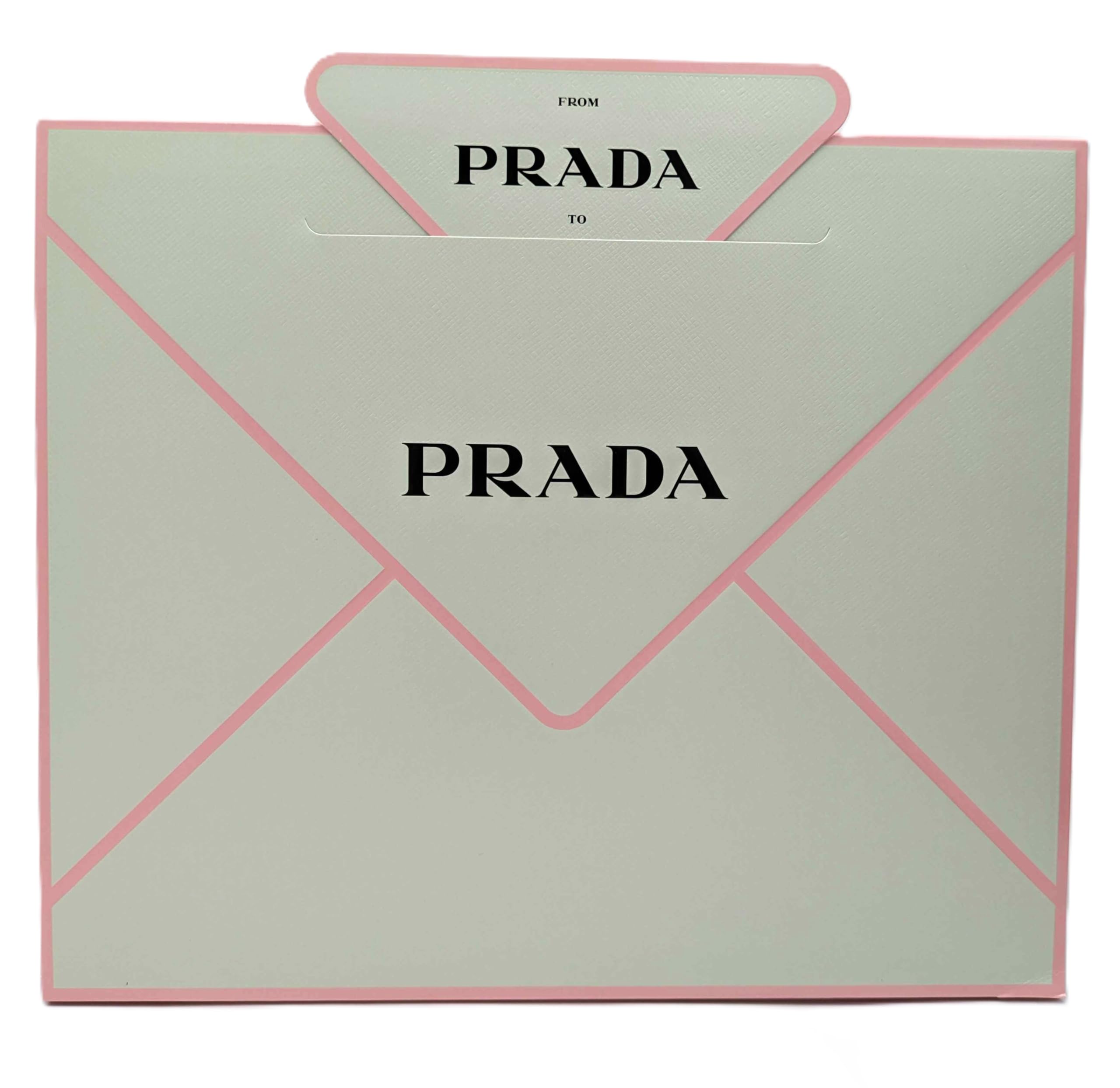 Prada Infusion Iris packaging display showcasing the gift set presentation