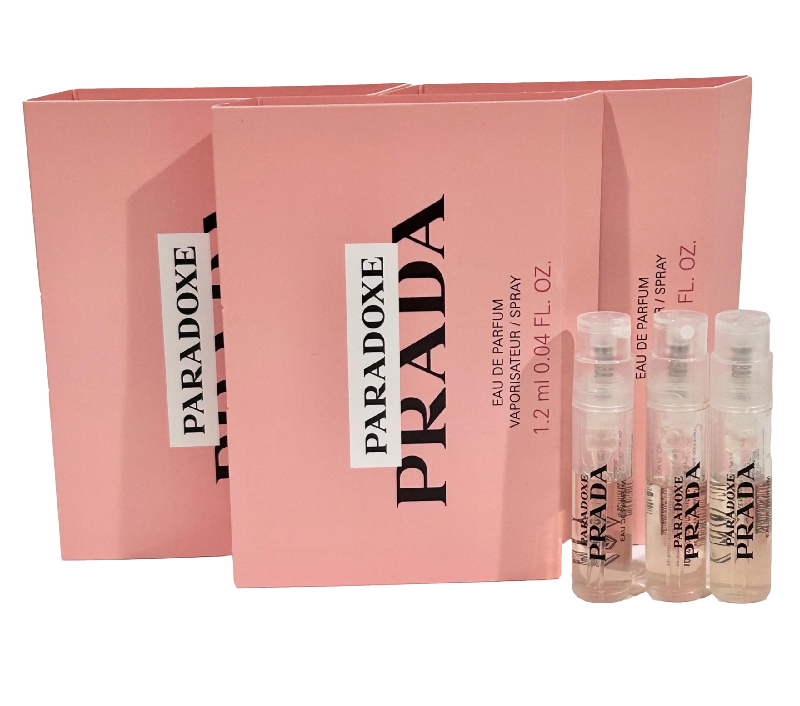 Prada Paradoxe sample vial 1.2 ml for travel testing