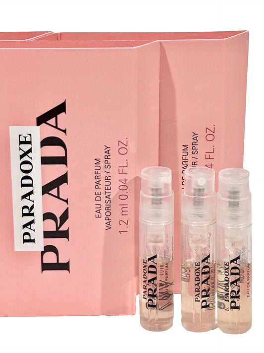 Prada Paradoxe sample spray bottle, portable and easy to apply