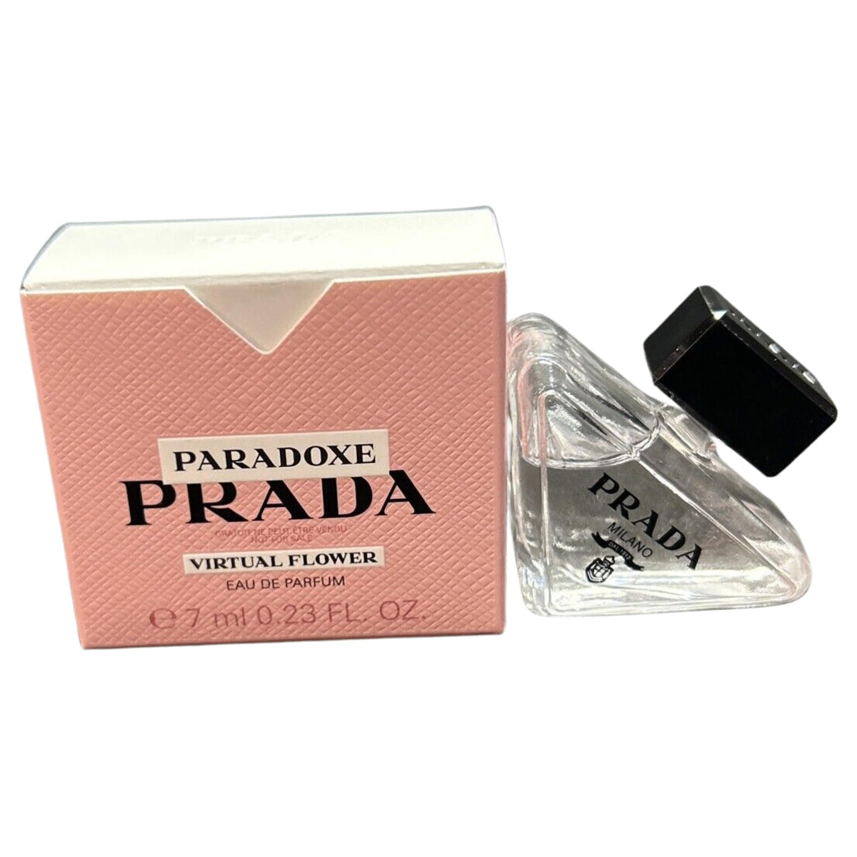 Prada Paradoxe Virtual Flower mini splash bottle for on-the-go elegance and everyday wear.