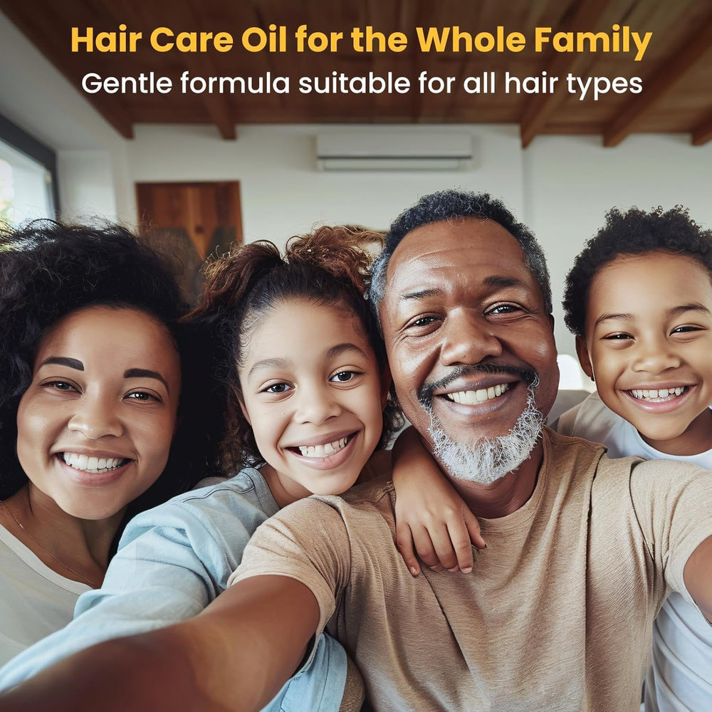 Praiasol Batana Oil with comb suggests detangling and breakage resistance.
