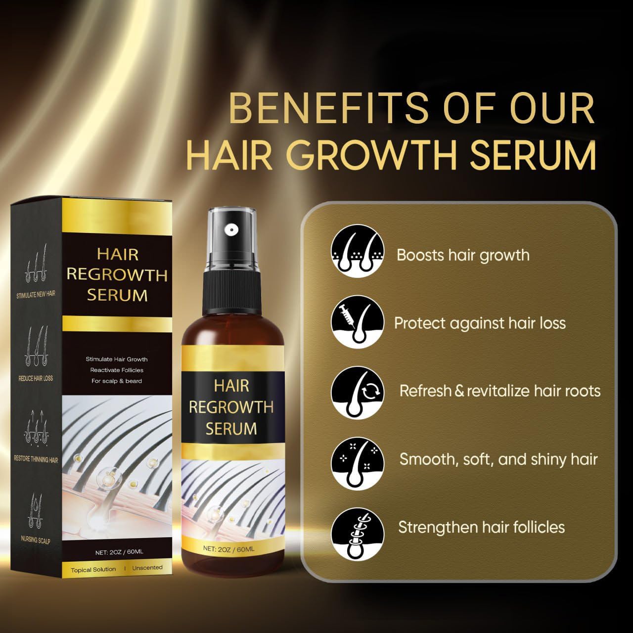 Praiasol Rosemary Biotin Ginseng ingredients support nourishing scalp care.