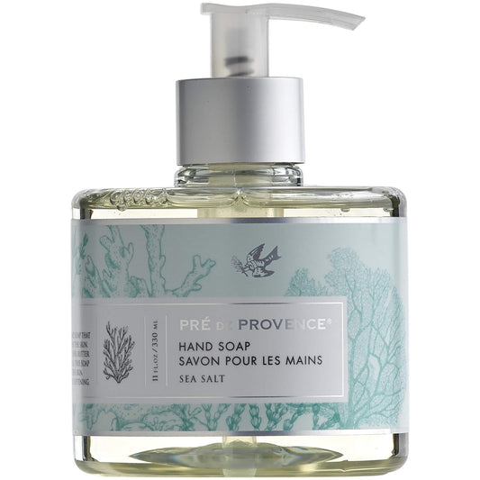 Pre de Provence liquid hand soap bottle with sea salt scent for daily cleansing