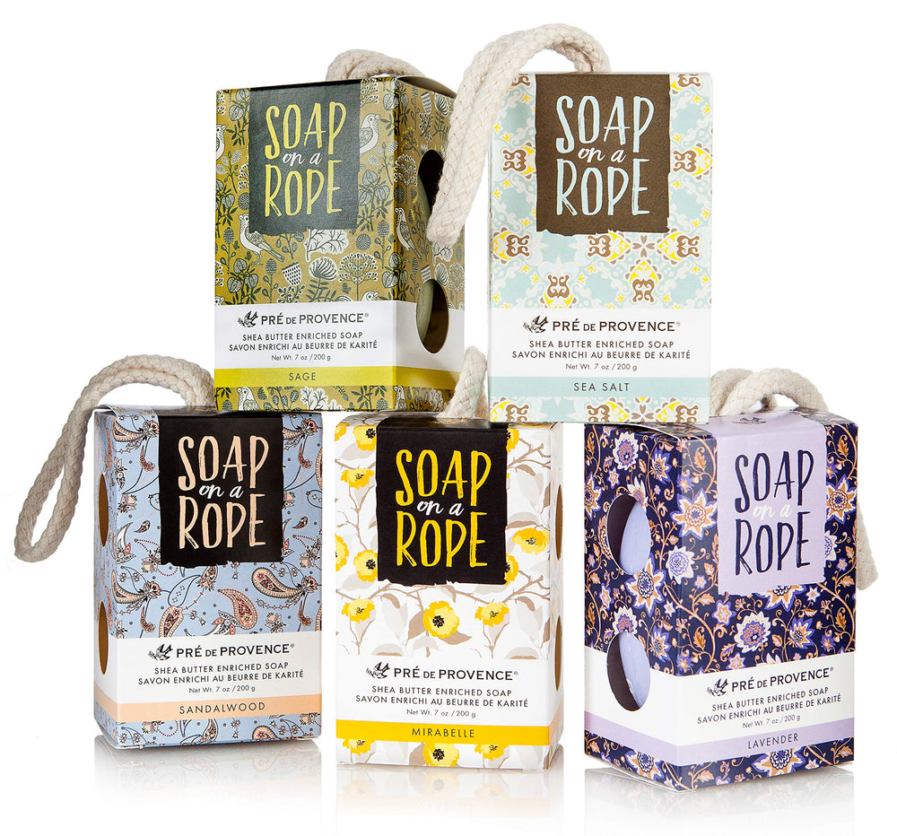 Detail of creamy lavender lather from quad-milled soap.