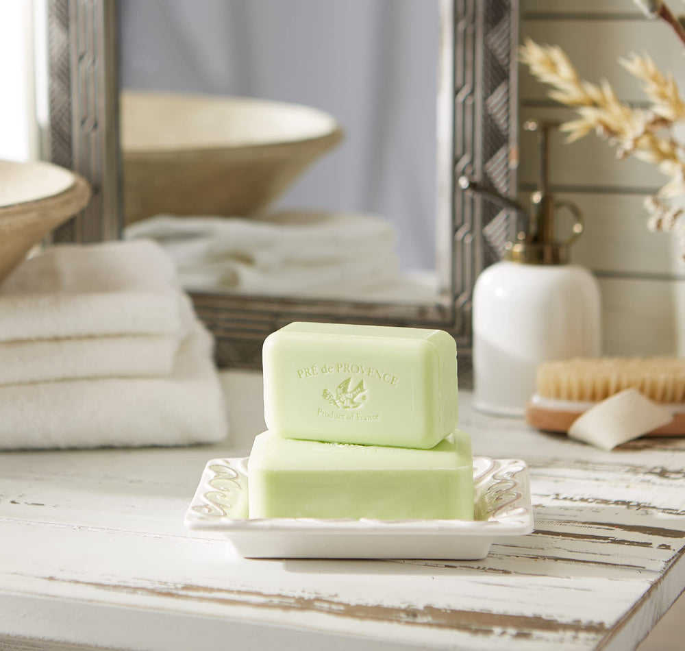Organic shea butter enriched soap for soft skin cleansing
