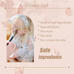 Prehot blue glitter tube adds cool shimmer to hair and makeup