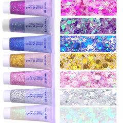 Prehot pink glitter tube for bold party looks