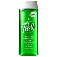 Prell Original Green Shampoo bottle front for everyday cleansing