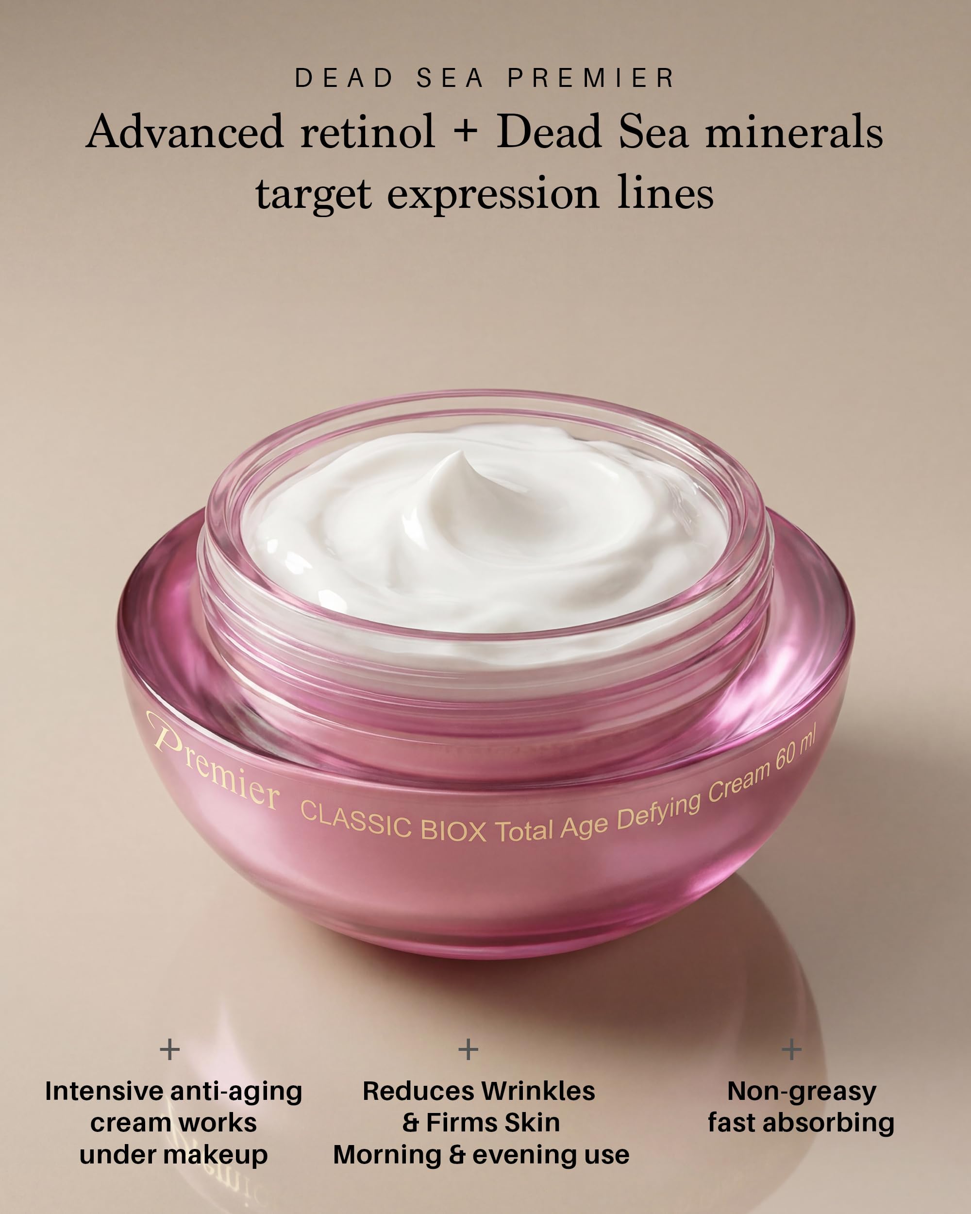 Dead Sea minerals enrich Premier BIOX formula
