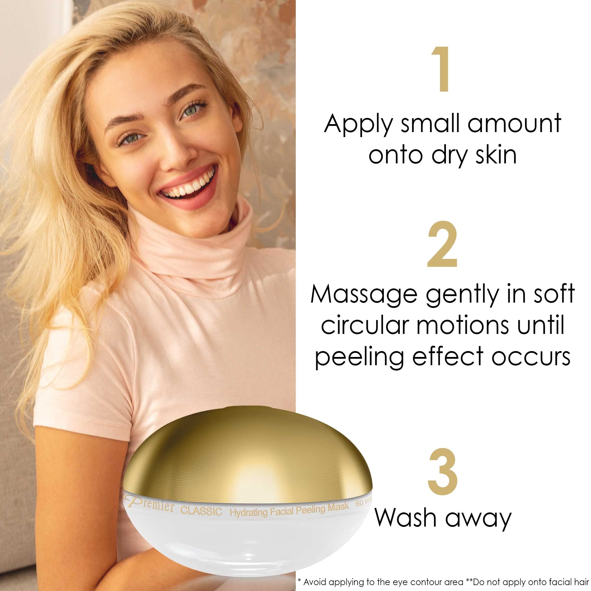 Exfoliation results hint at smoother skin with Premier Dead Sea Refining Peeling Gel
