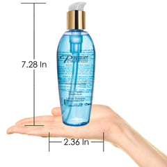 Mineral-rich Dead Sea formula in Premier Toner for a healthy glow.