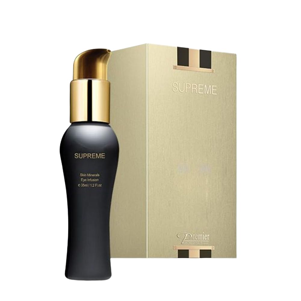 Premier Supreme Eye Infusion 35ml bottle refreshing and hydrating the under-eye skin.