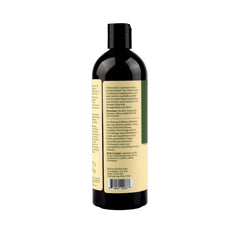 Argan oil drop enhances shine in Premium Hemp Extract Daily Shampoo