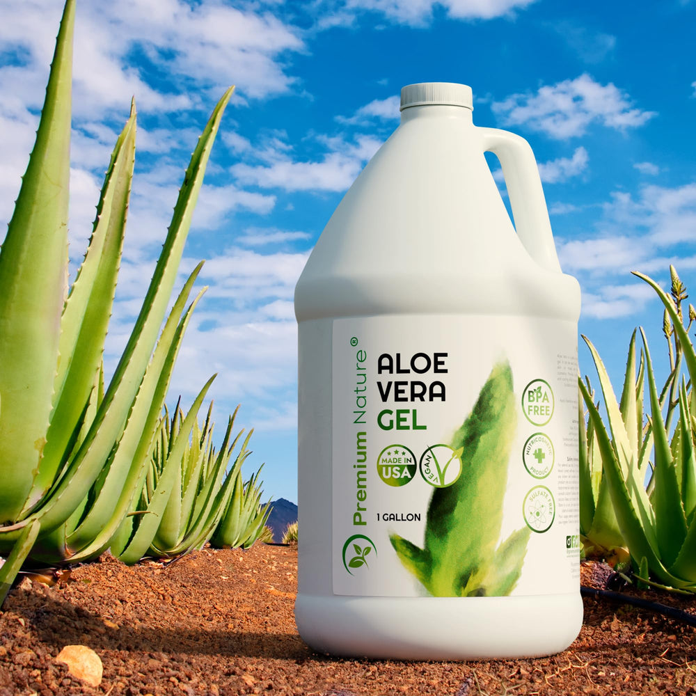 Premium Nature No fragrance aloe vera gel for sensitive skin