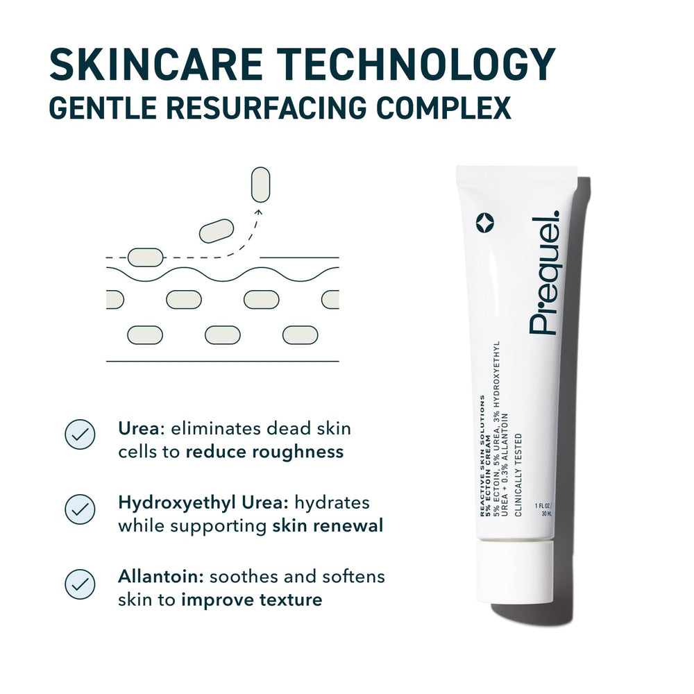 Urea detail demonstrates gentle texture renewal for dry patches