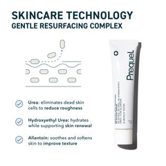 Urea detail demonstrates gentle texture renewal for dry patches