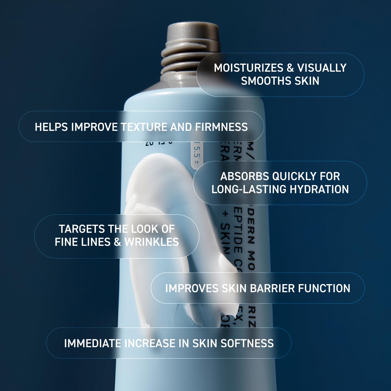 Prequel Skin AM/PM moisturizer jar open reveals creamy texture for day and night.