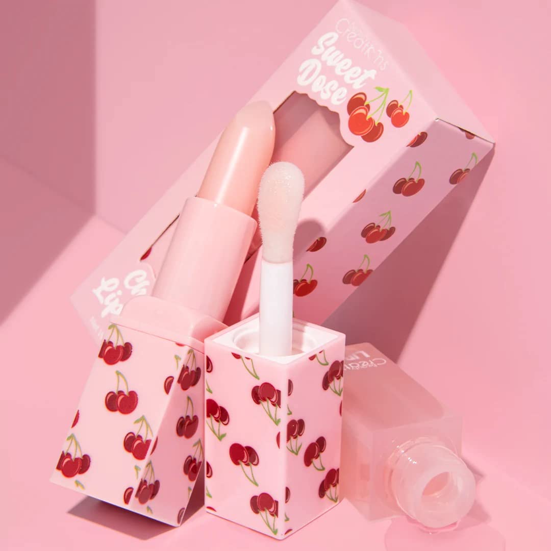 Prestige Biatta Cherry Scent Lip Care Duo packaging highlighting inviting fragrance.